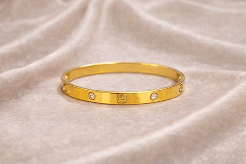 Sleek Gold Bracelet (CARTIER INSPIRED DESIGN)