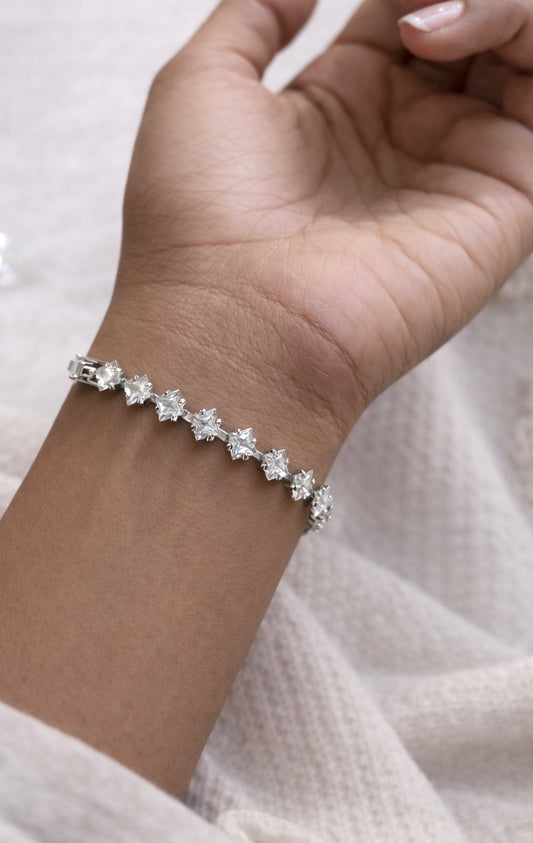 Crystal tennis Bracelet