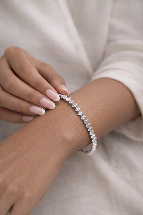 Oval Tennis Bracelet