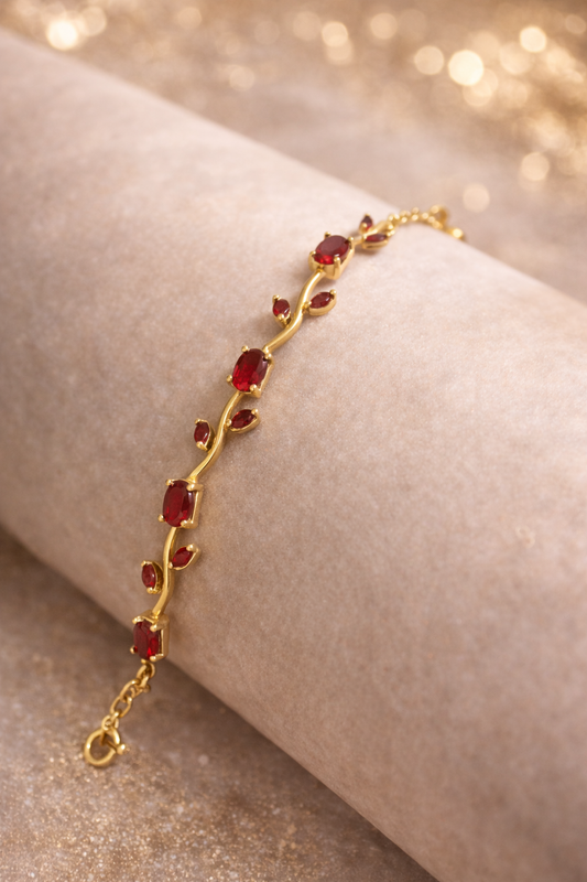 Dainty Tulip Bracelet