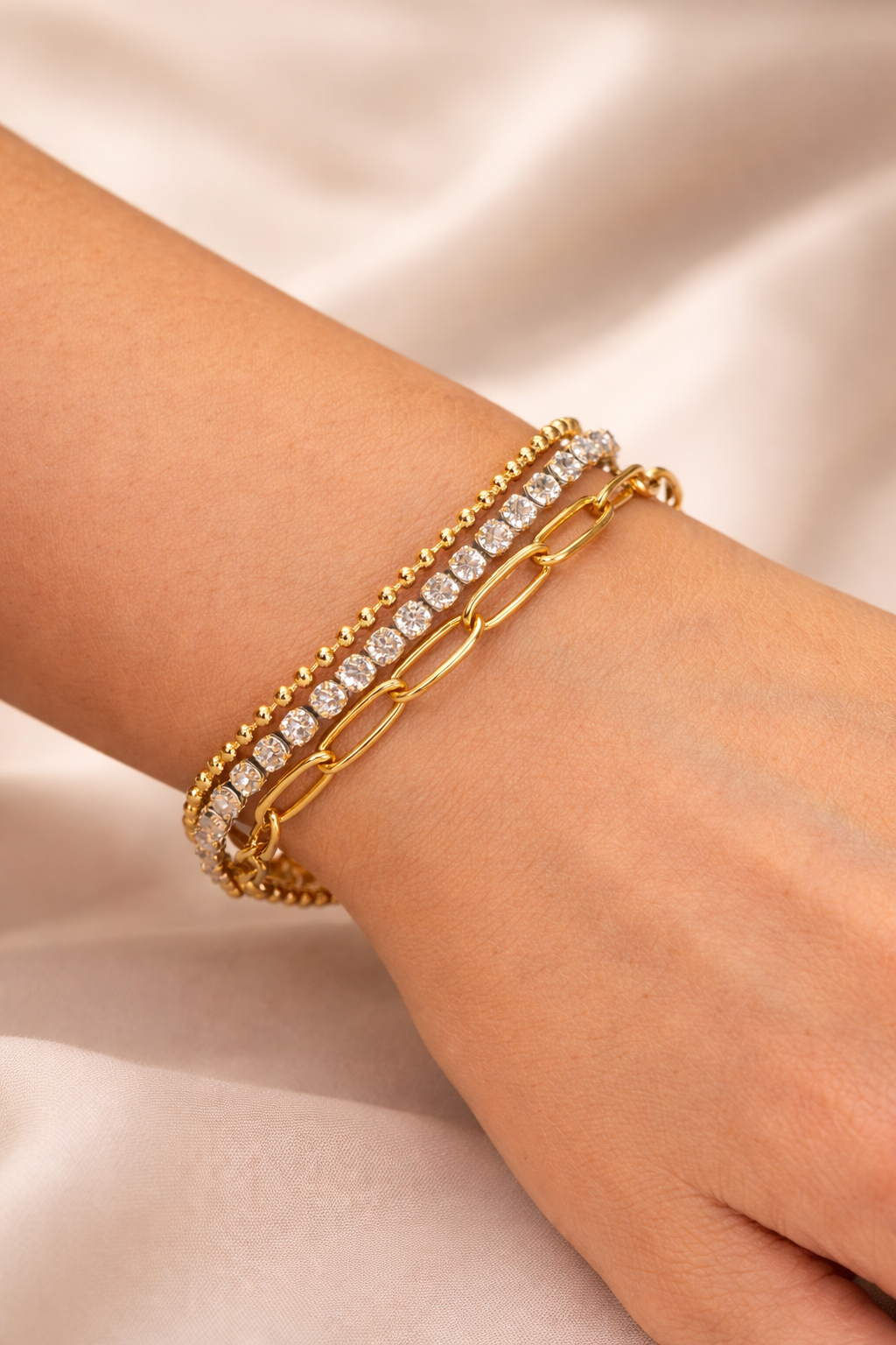 Chunky link bracelet