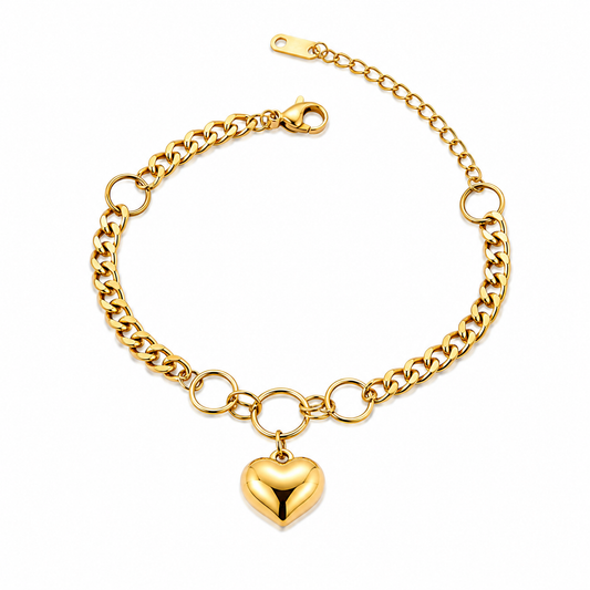 Heart lock Bracelet