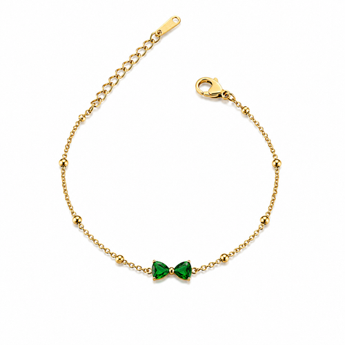 Simple bow bracelet