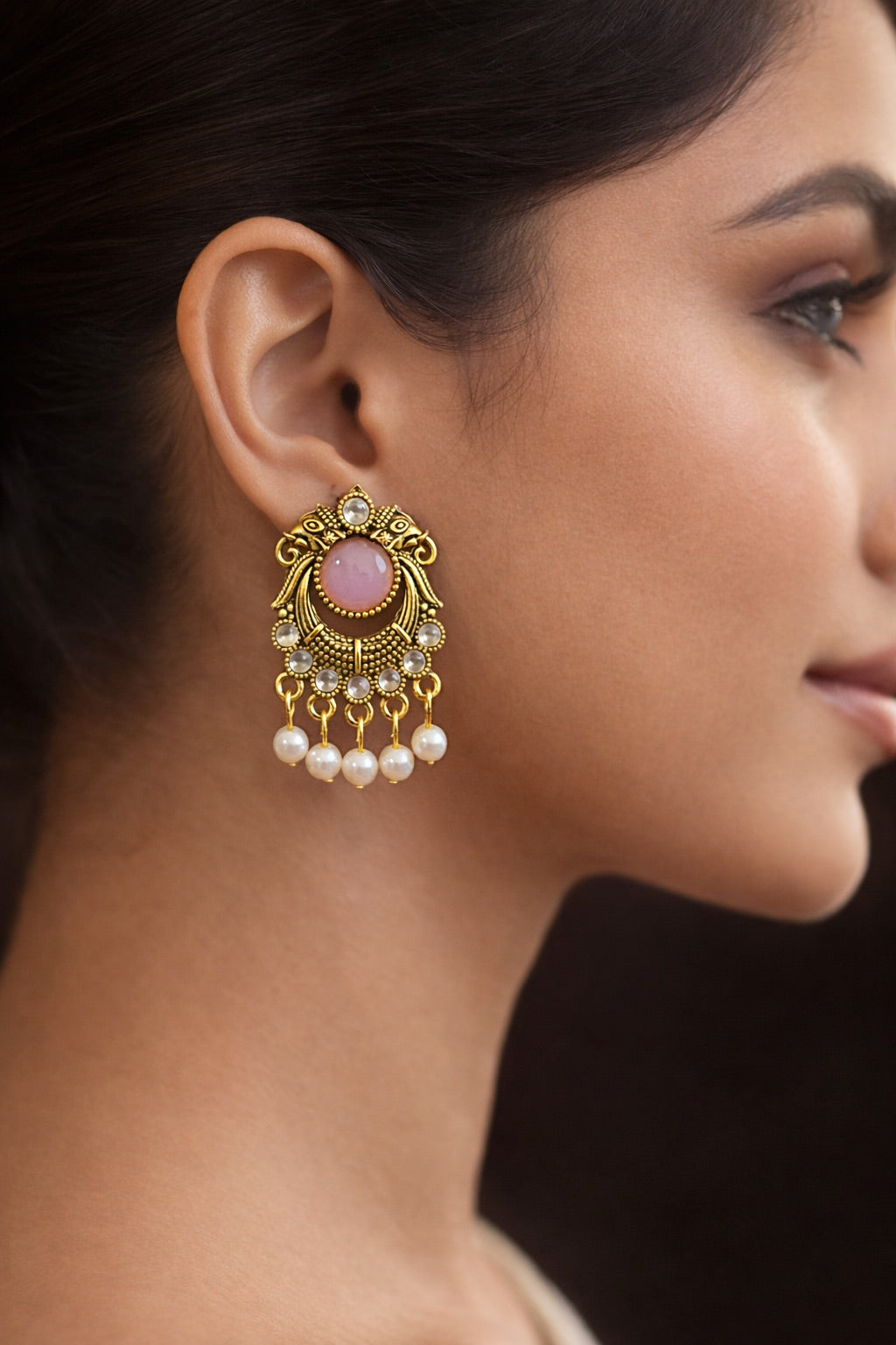 Chandbali Jhumka