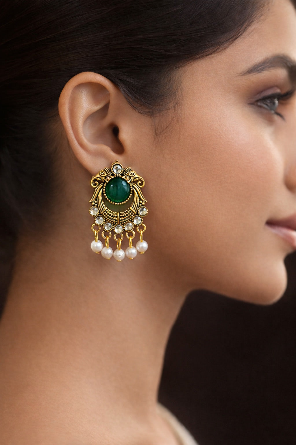Chandbali Jhumka