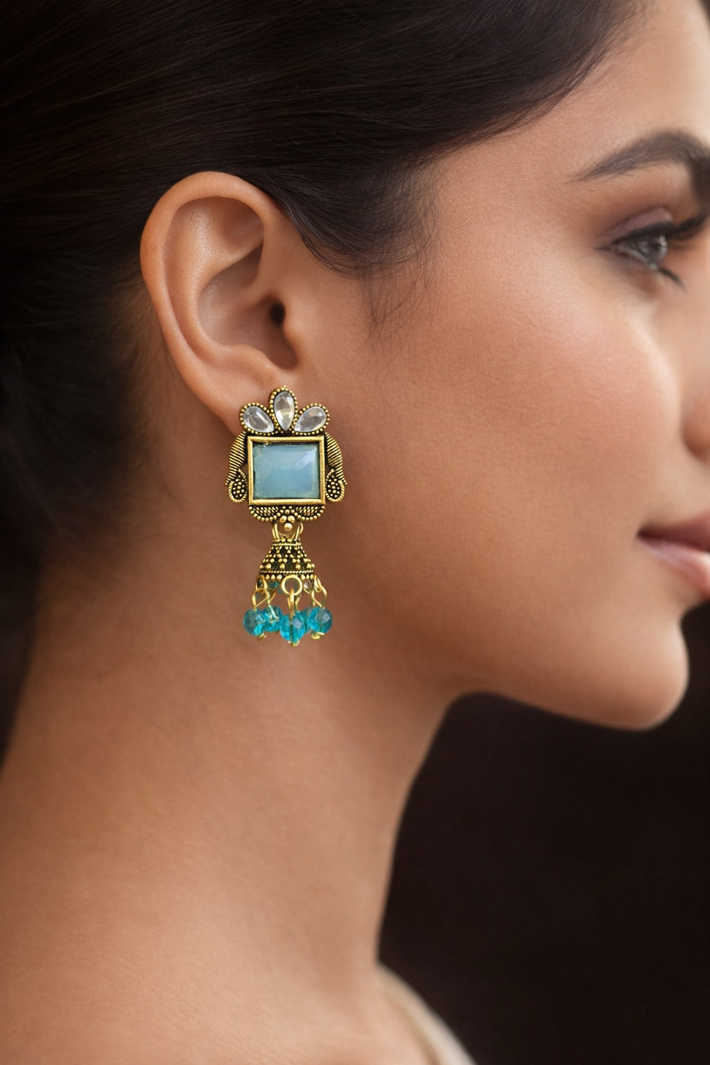 Chandbali Jhumka