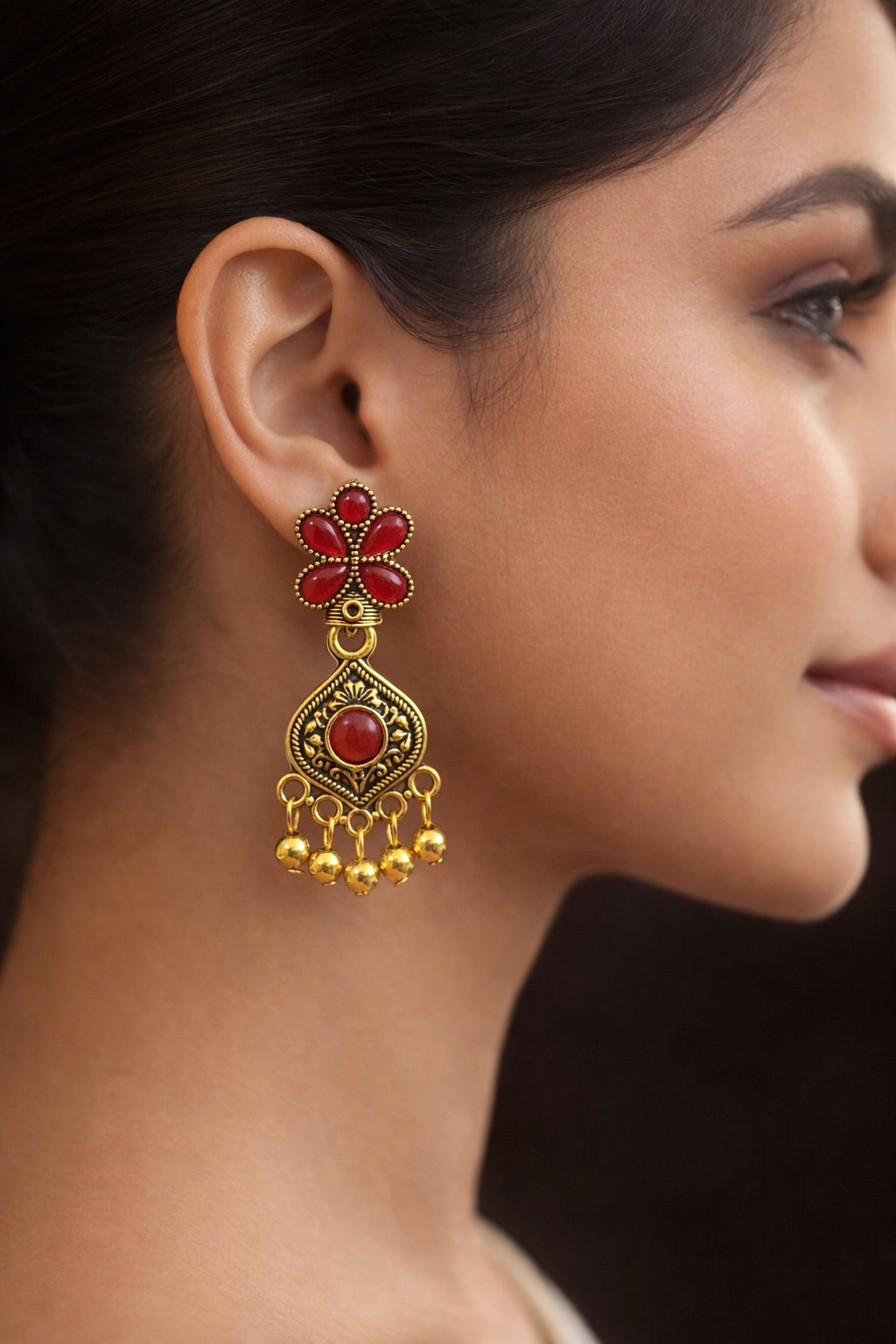 Chandbali Jhumka
