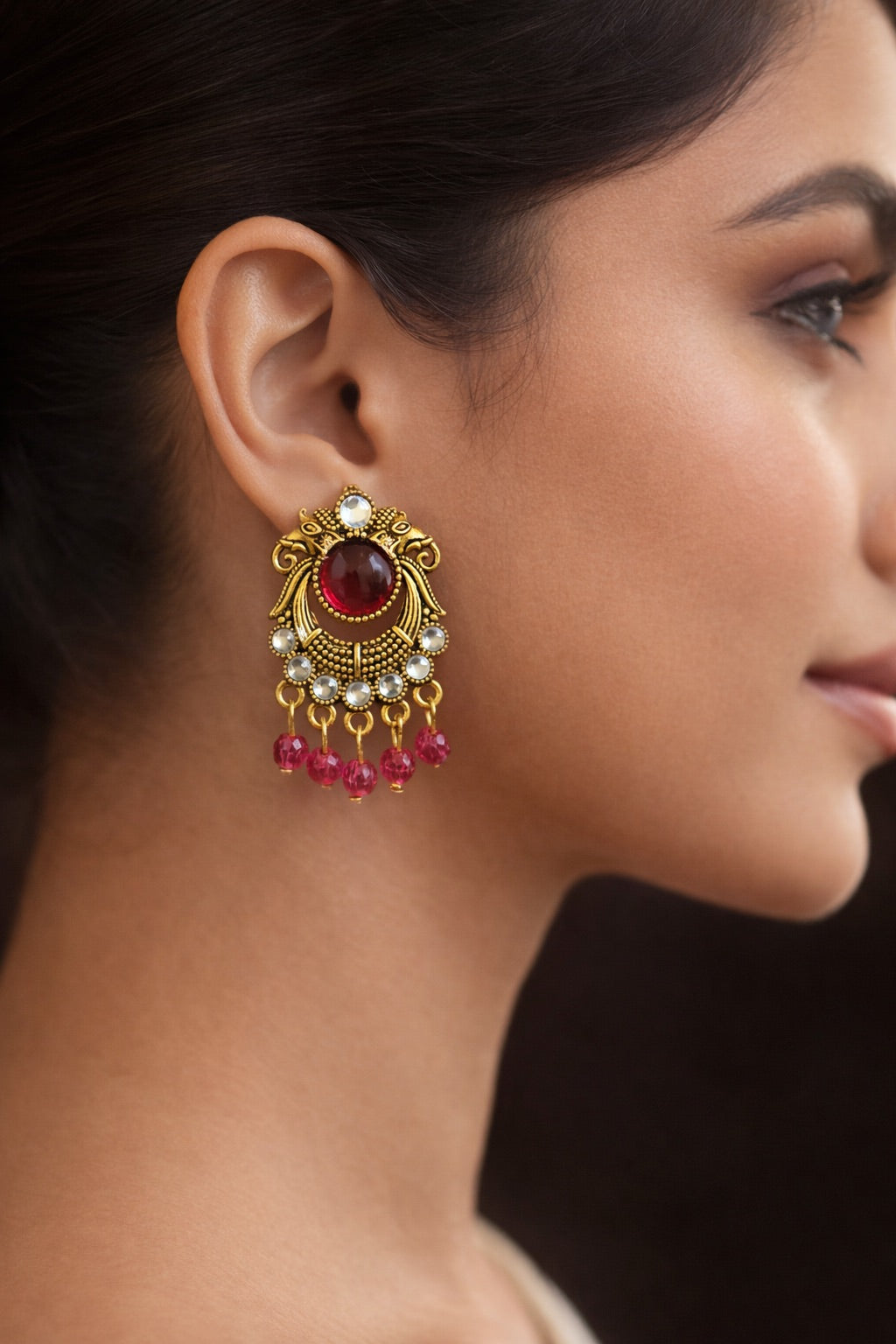 Chandbali Jhumka