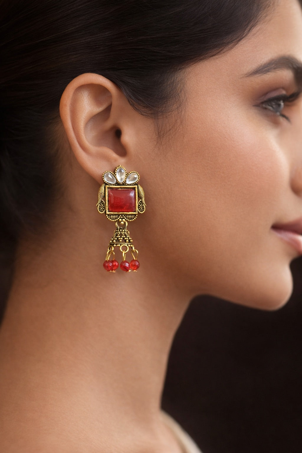Chandbali Jhumka