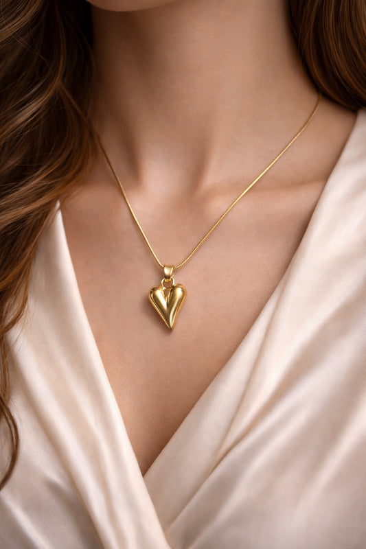 Golden Heart pendant