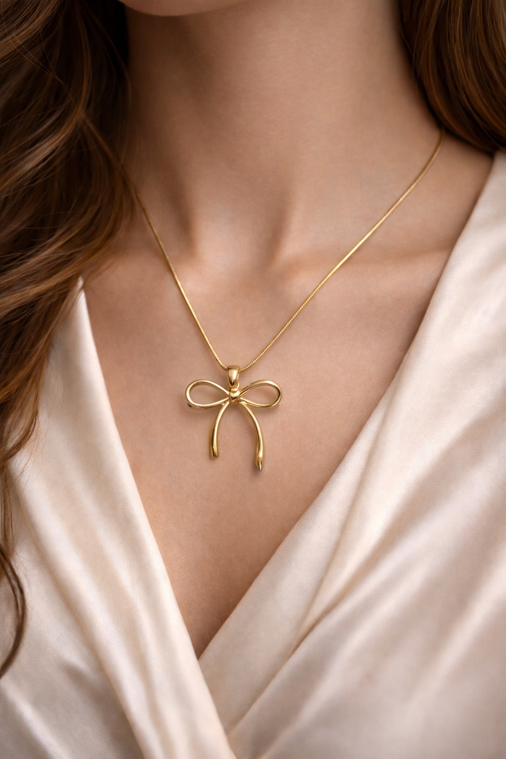 Bow Tie Necklace