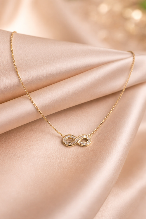 Infinity gold chain