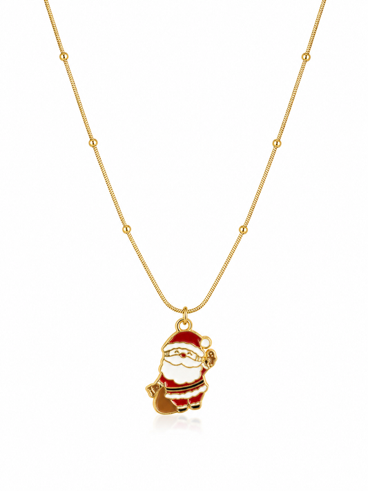 Santa Charm Necklace