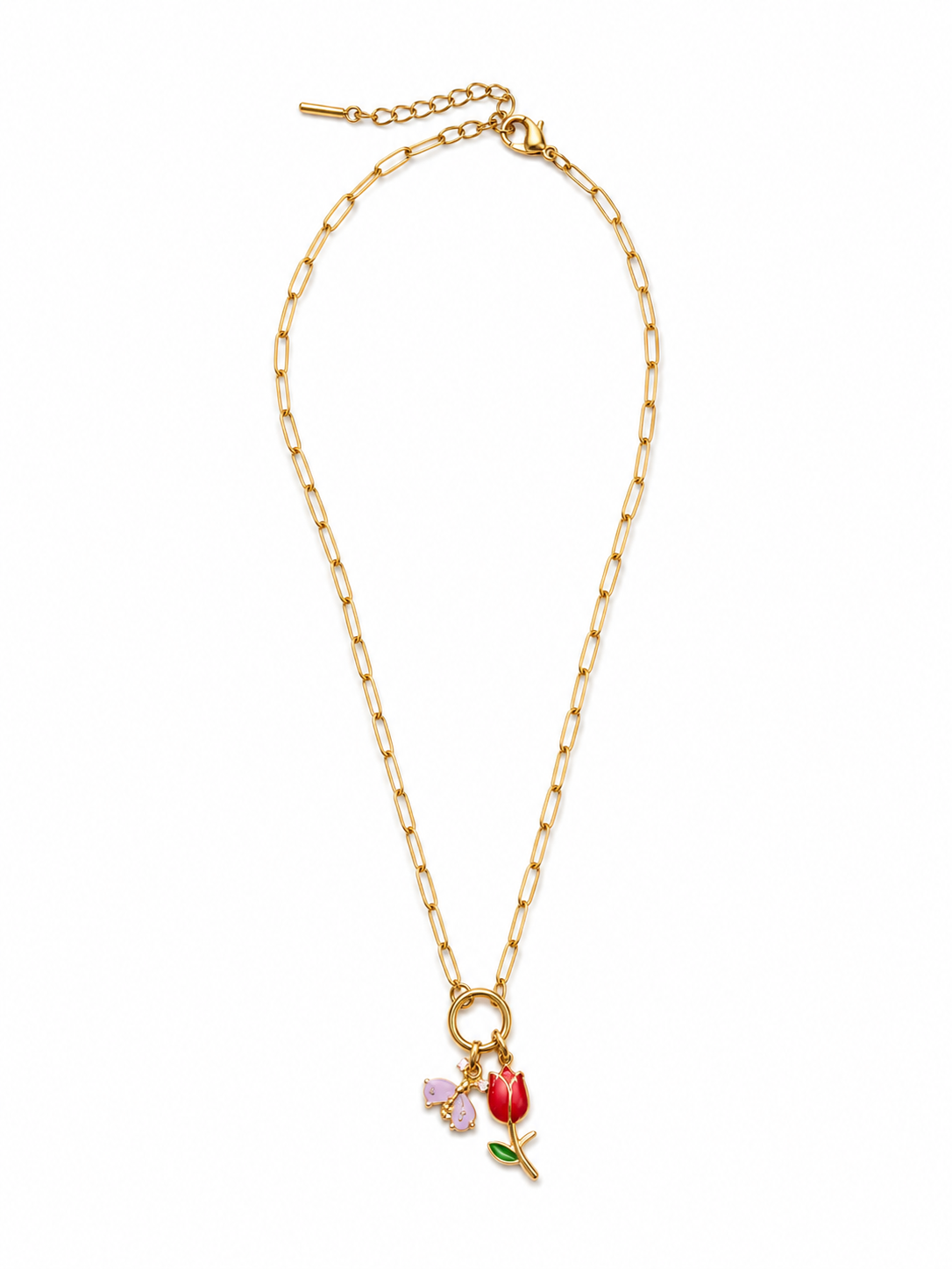 Scarlet bloom Necklace