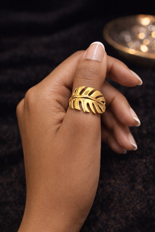 Leaf Wrap Ring