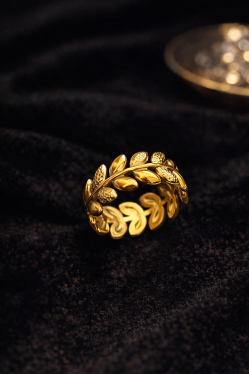 Olive Branch Wrap Ring