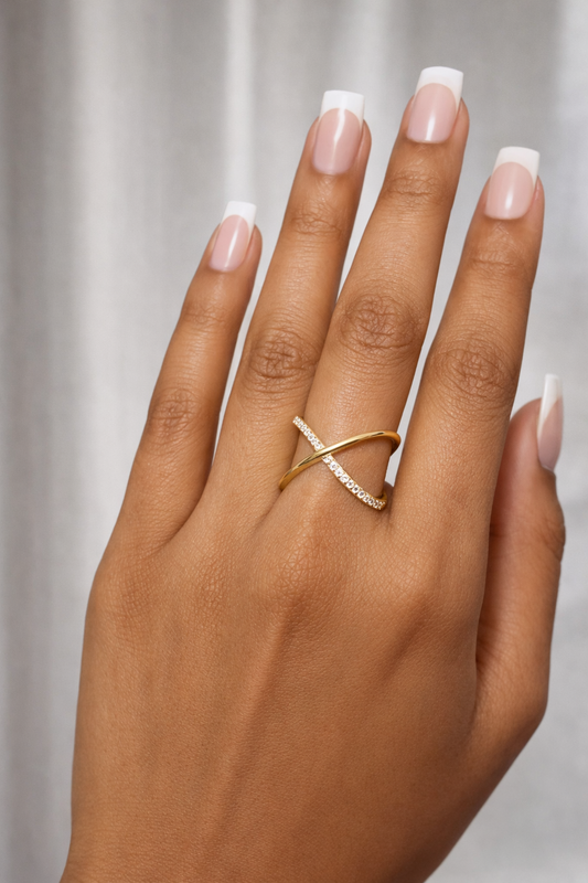 Infinity edge cuff