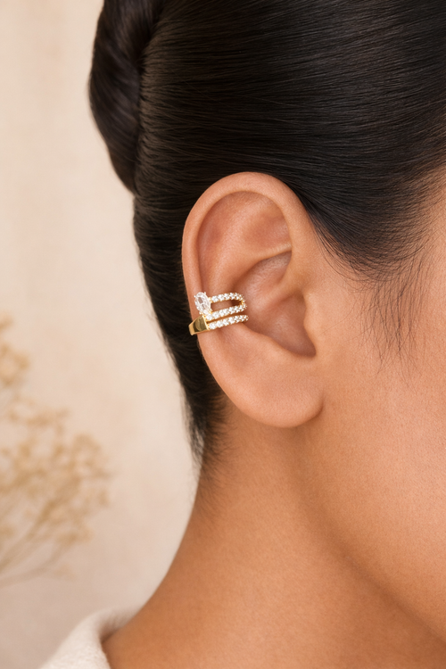 Wrap ear cuff