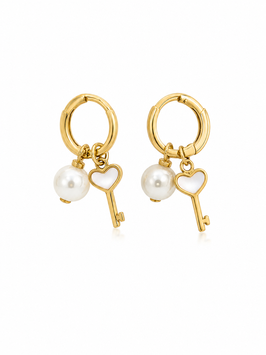 Enchanted Key huggies