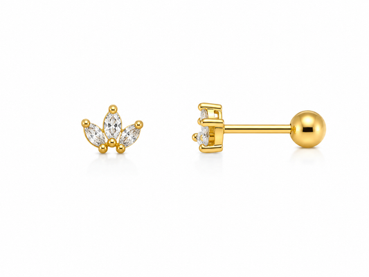 Lotus Bloom Studs